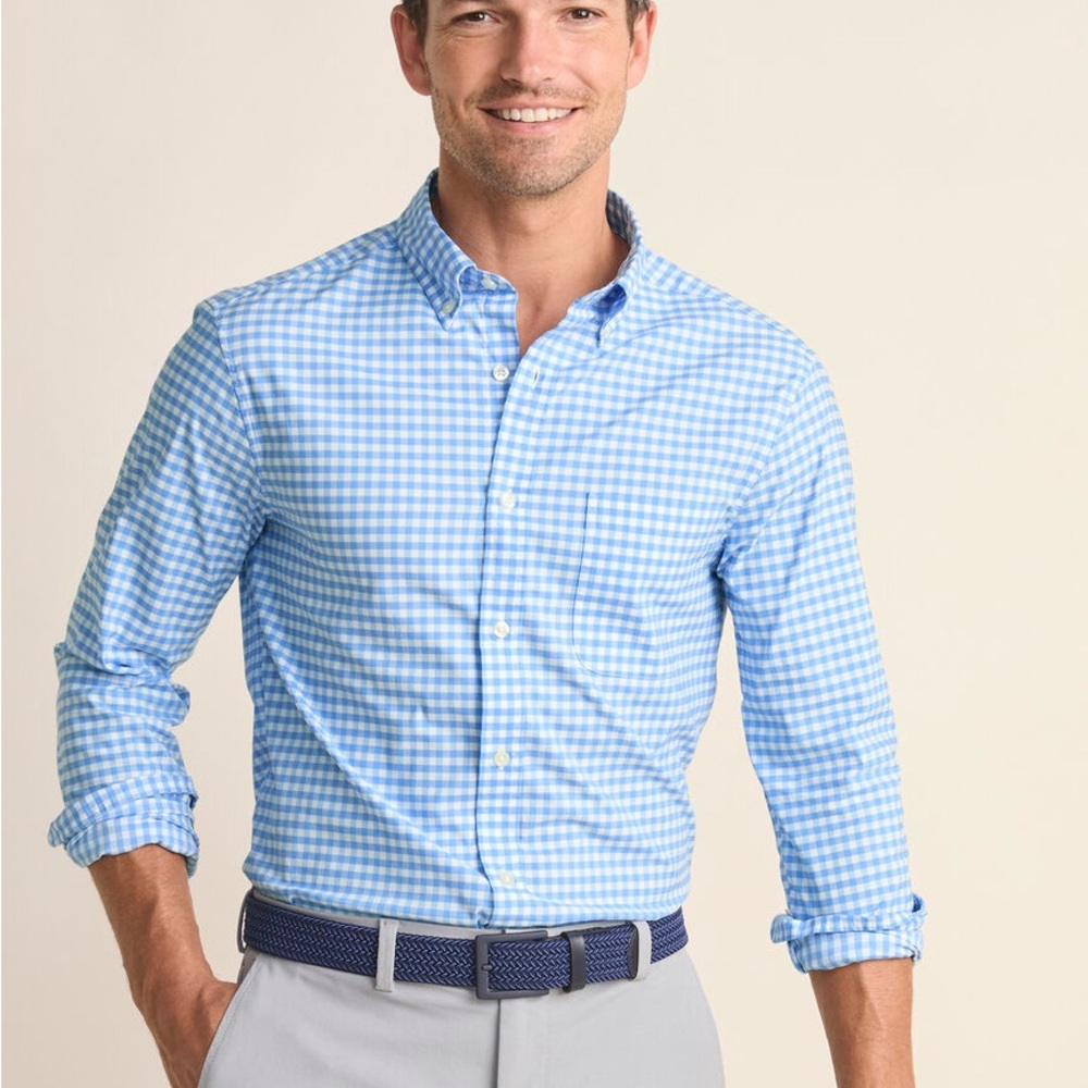 Vineyard Vines Murray Long Sleeve Button Up Shirt Mens Medium Plaid EUC